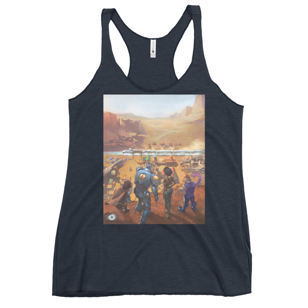 Women's Racerback Tank "Quickstone"