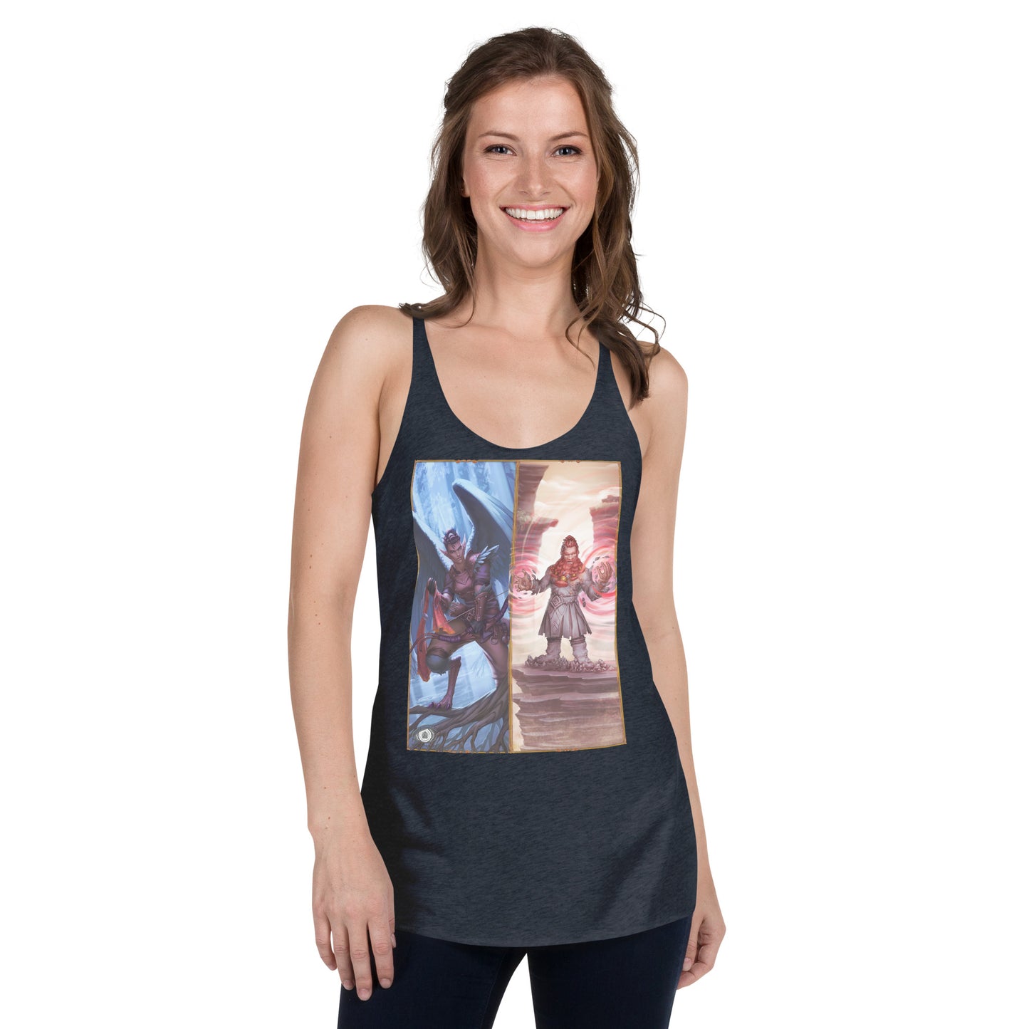 Women's Racerback Tank "Harpy Warlock"