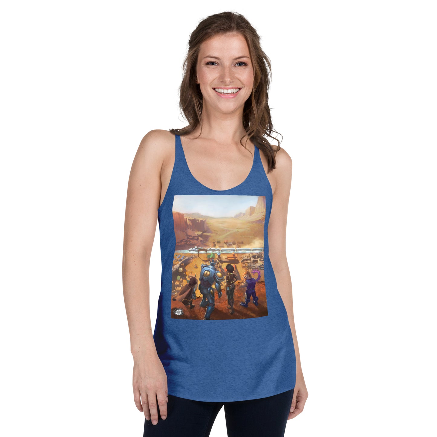 Women's Racerback Tank "Quickstone"