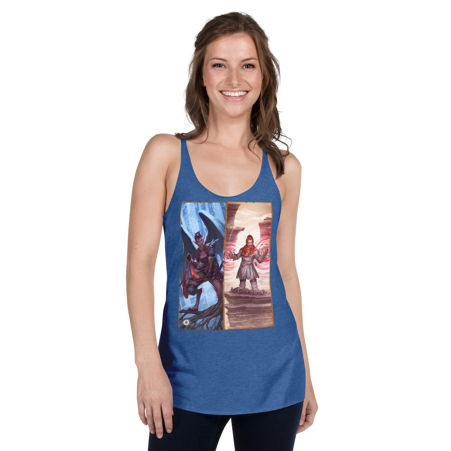 Women's Racerback Tank "Harpy Warlock"