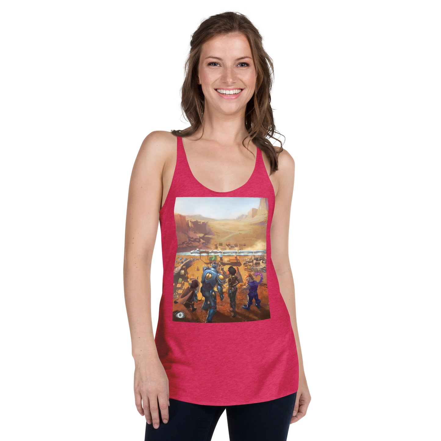 Women's Racerback Tank "Quickstone"