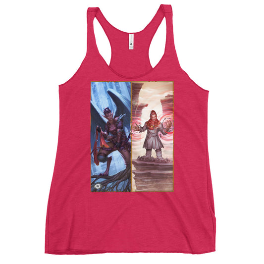 Women's Racerback Tank "Harpy Warlock"