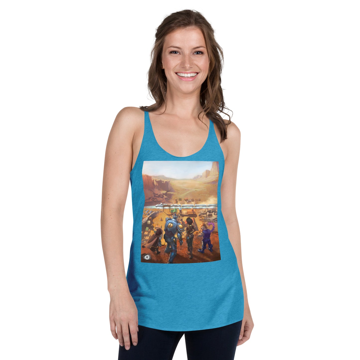 Women's Racerback Tank "Quickstone"