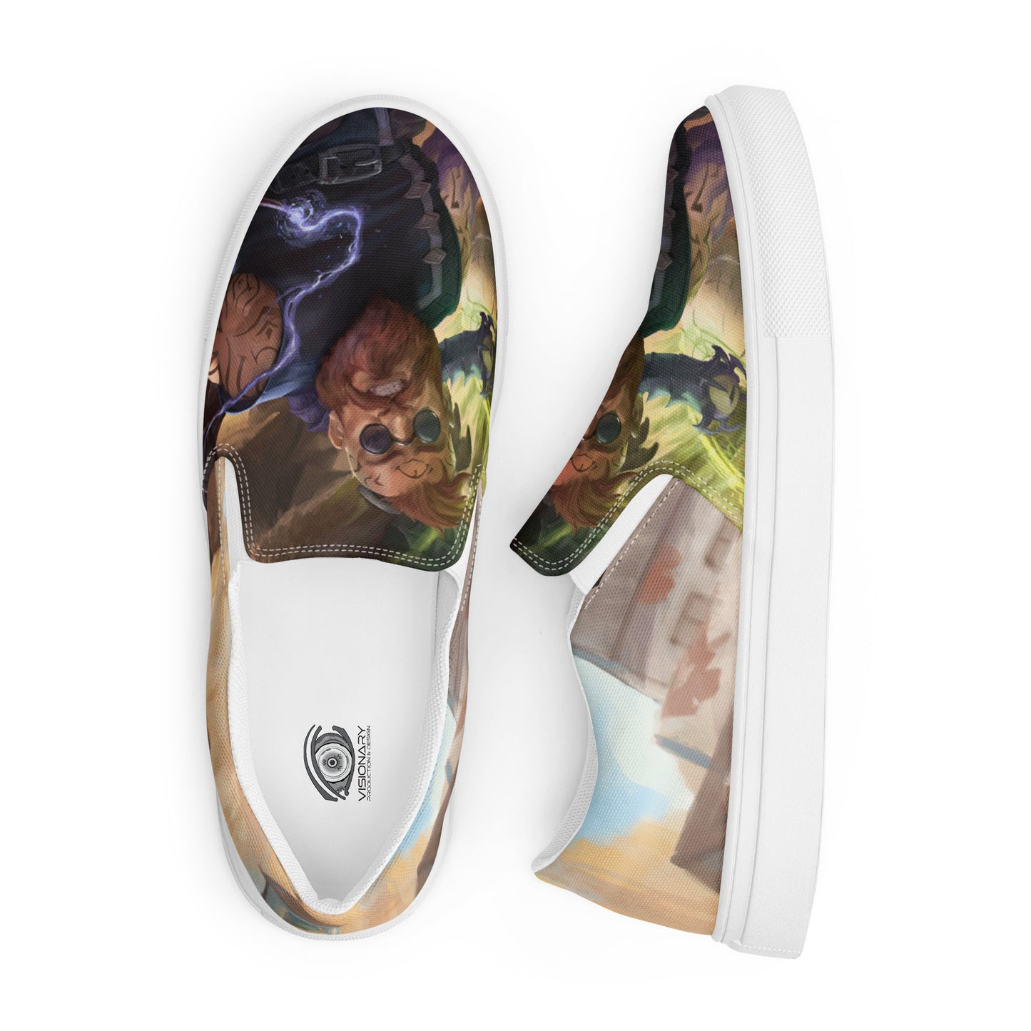 Women’s Slip-On Canvas Shoes "Surrounded"