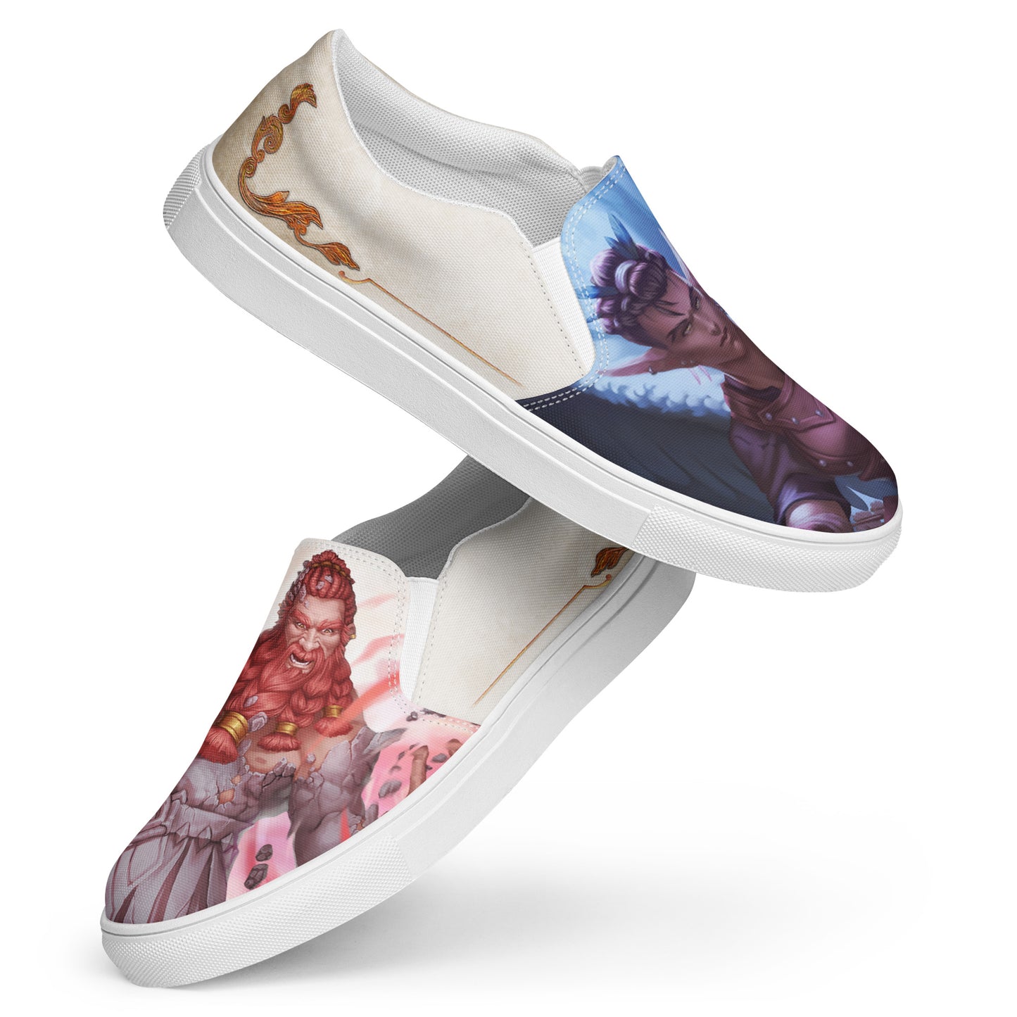 Women’s Slip-On Canvas Shoes “Harpy Warlock"