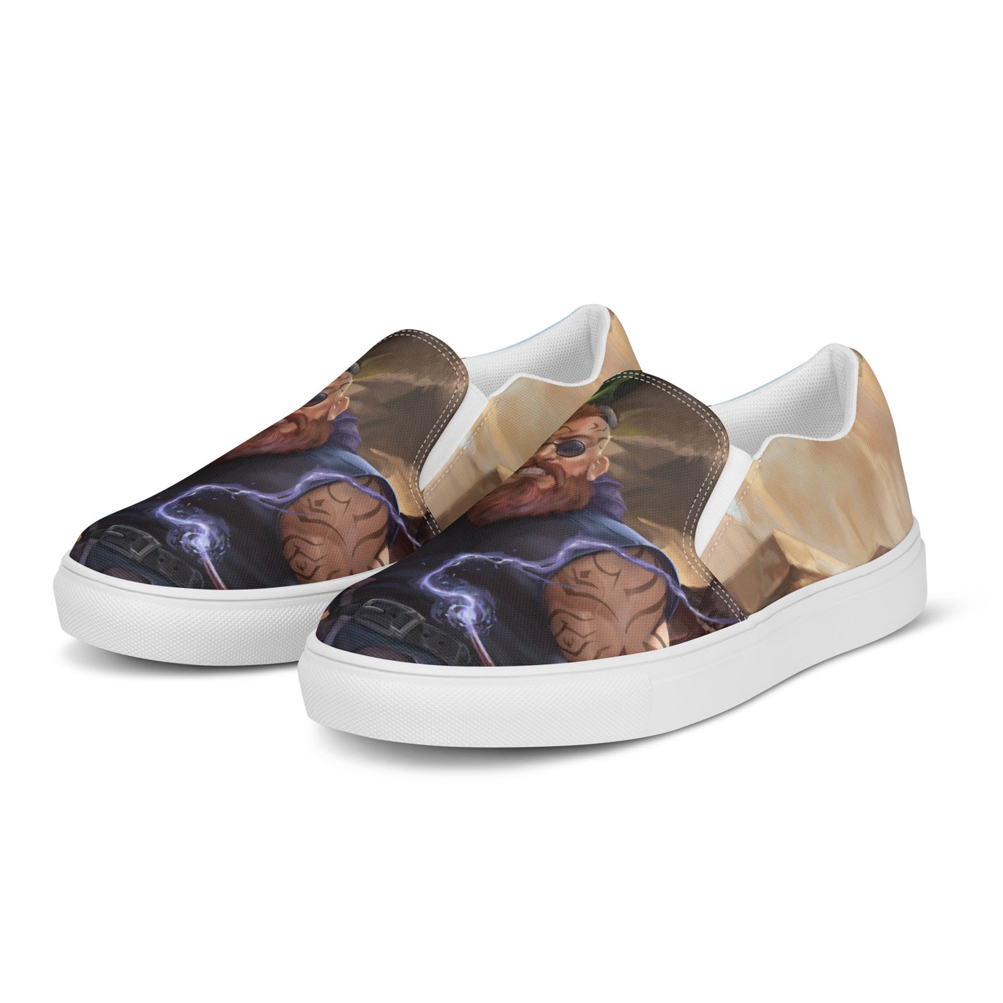 Women’s Slip-On Canvas Shoes "Surrounded"