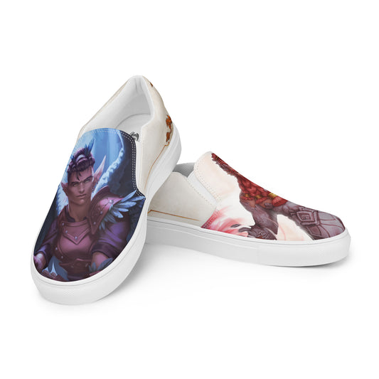 Women’s Slip-On Canvas Shoes “Harpy Warlock"