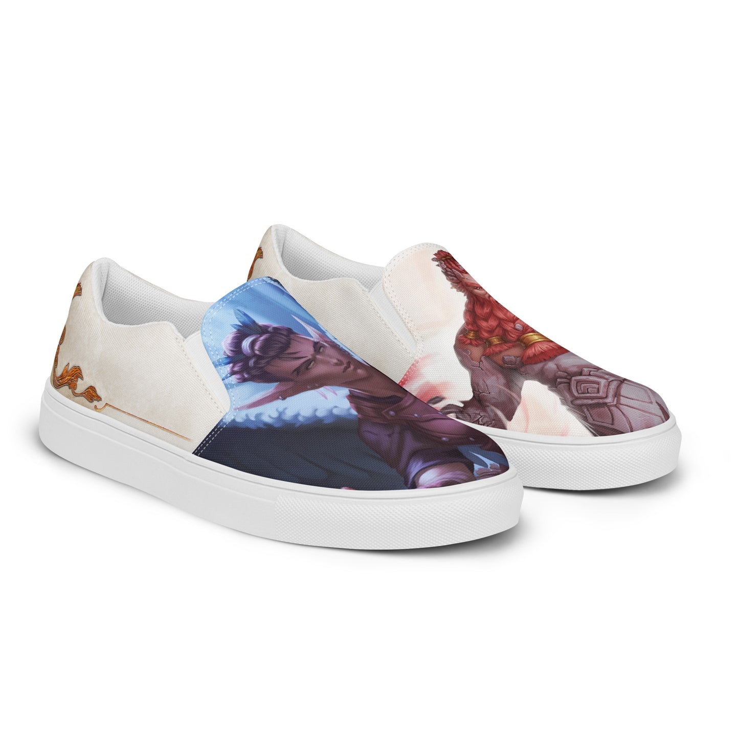 Women’s Slip-On Canvas Shoes “Harpy Warlock"